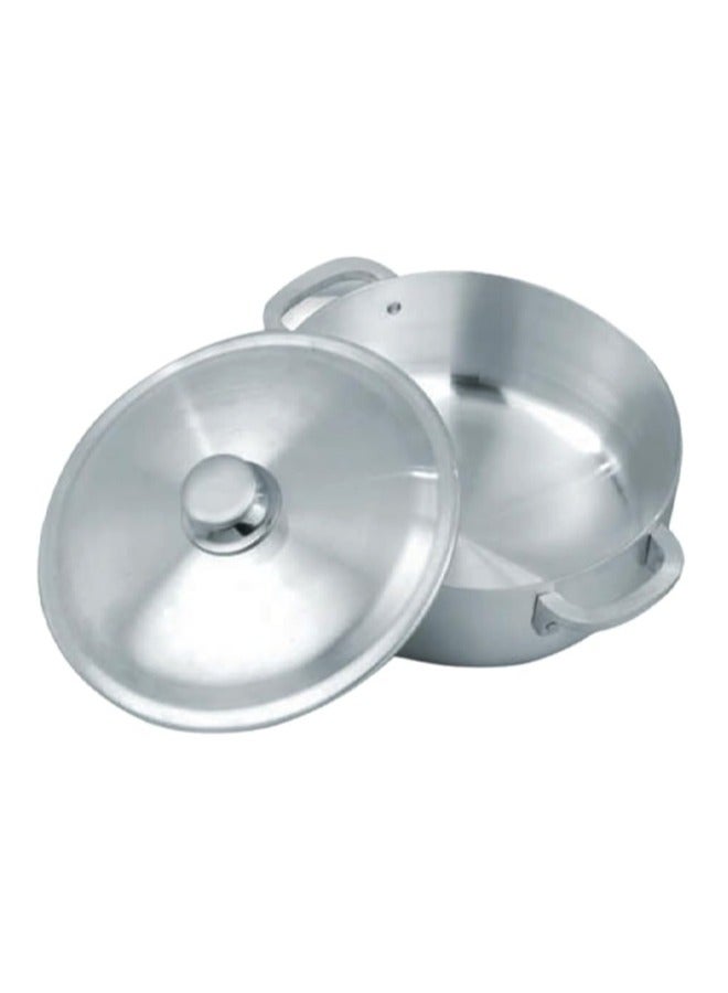 SONEX طقم قدر الطبخ سونيكس إمبريال 1/5 – مجموعة من 5 قدور ألومنيوم ضحلة، تصميم مستوحى من الكالديرو، أحجام من 2.5 لتر إلى 9 لتر، آمنة في غسالة الصحون، ووك متعدد الاستخدامات وقدر للطبخ - Image 2