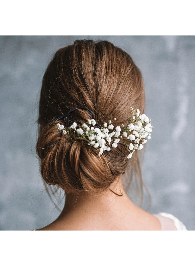 MIKIMIQI 12 Pcs Hair Side Combs For Women Accessories Hair Fork Clip For Updo Bun U Shape Hair Combs French Twist Teeth Hair Pin Stick For Women Girls Vintage Hair Styling Accessories - Image 5