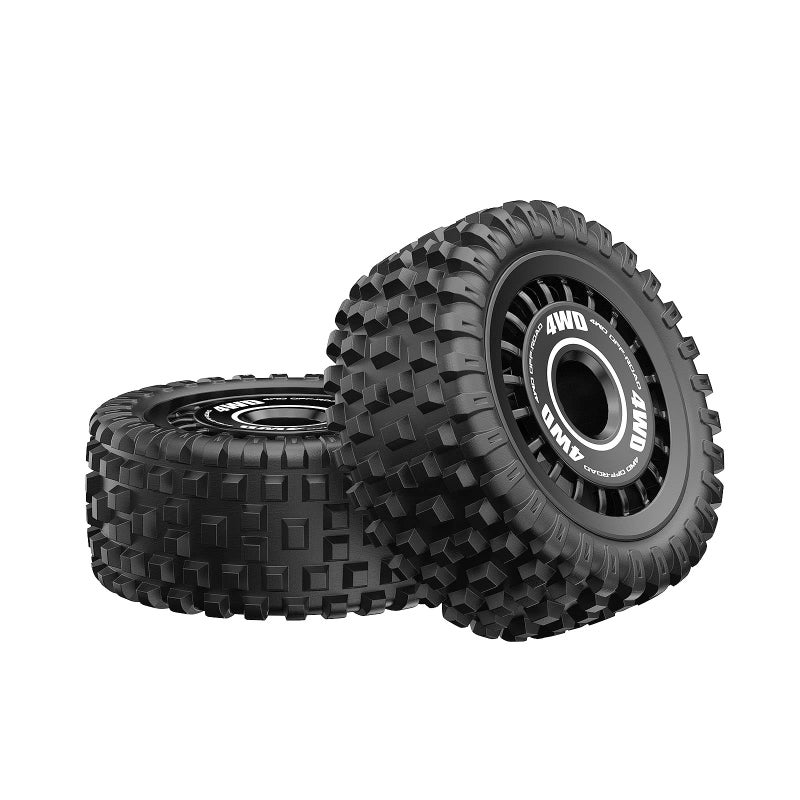 HYPER GO 16300C 116 Scale RC Car Accessories Wheels Spare Parts RC Vehicle Wheels Tire Sets for H16PL Pair - Image 3