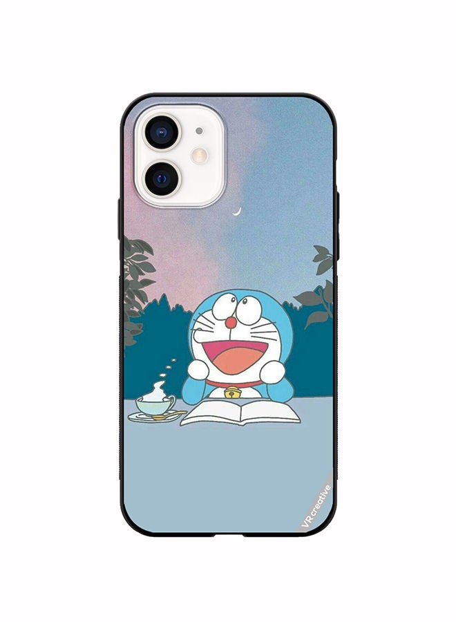 VR CREATIVE Protective Case Cover For Apple iPhone 11 Wandering Doremon Design Multicolour - Image 1