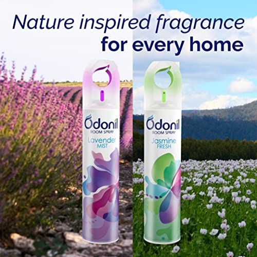 Odonil Air Freshener Room Spray - 440 ml Combo (Pack of 2, 220ml each) | Lavender Mist & Jasmine Fresh | Nature Inspired Fragrance for Home & Office | Long Lasting Fragrance | Instant Freshness - Image 4