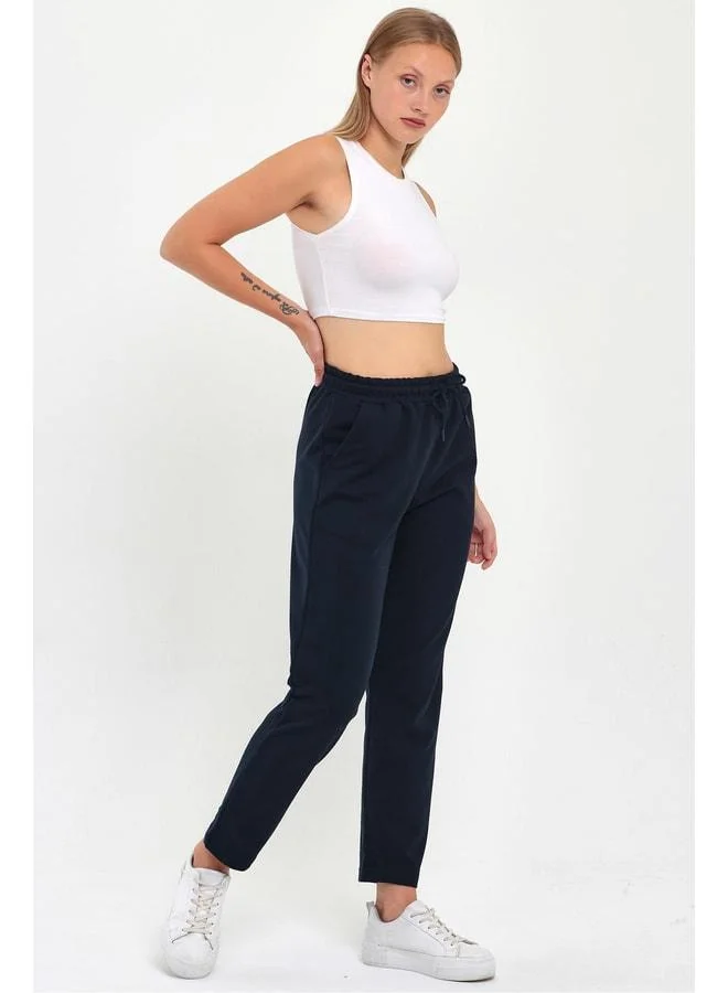 Mmetalic  Women's Classic Pocket Sweatpants 2-Pack in Gray and Navy for Women | Best Price UAE