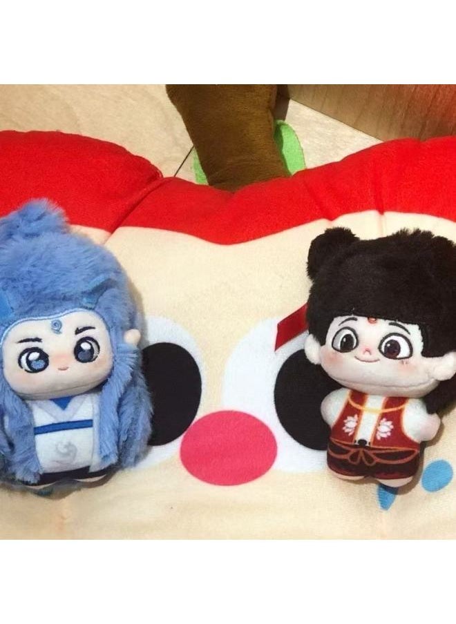 Nezha Devil Boy Naohai 2 Nezha AoC Plush Toy Nezha Doll Cute Doll Cotton Doll-Specifications:10cm Cotton Doll-Color:Acrylic  - Image 1