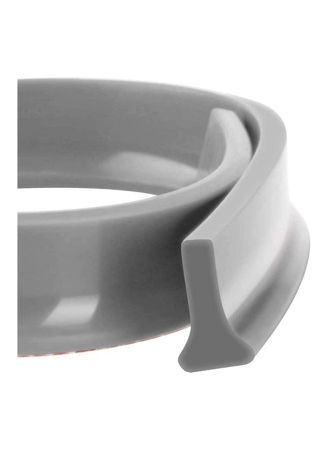Generic Collapsible Waterproof Shower Barrier Seal Strip for Bathroom and Kitchen, Self-Adhesive Flow Block, 1.5M  - Image 1