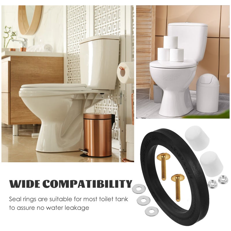 🚽 ختم مرحاض مرن من المطاط مقاوم للتسرب سهل التركيب - Image 3