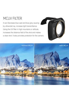 KASTWAVE ND Filter Set for DJI Mavic Mini/Mini 2 / Mini SE Accessories 6 Piece Filter Set Multi-Coated Filter Camera Lens Drone Camera Lens Accessories (MCUV, CPL, ND4, ND8, ND16, ND32)  - Image 5