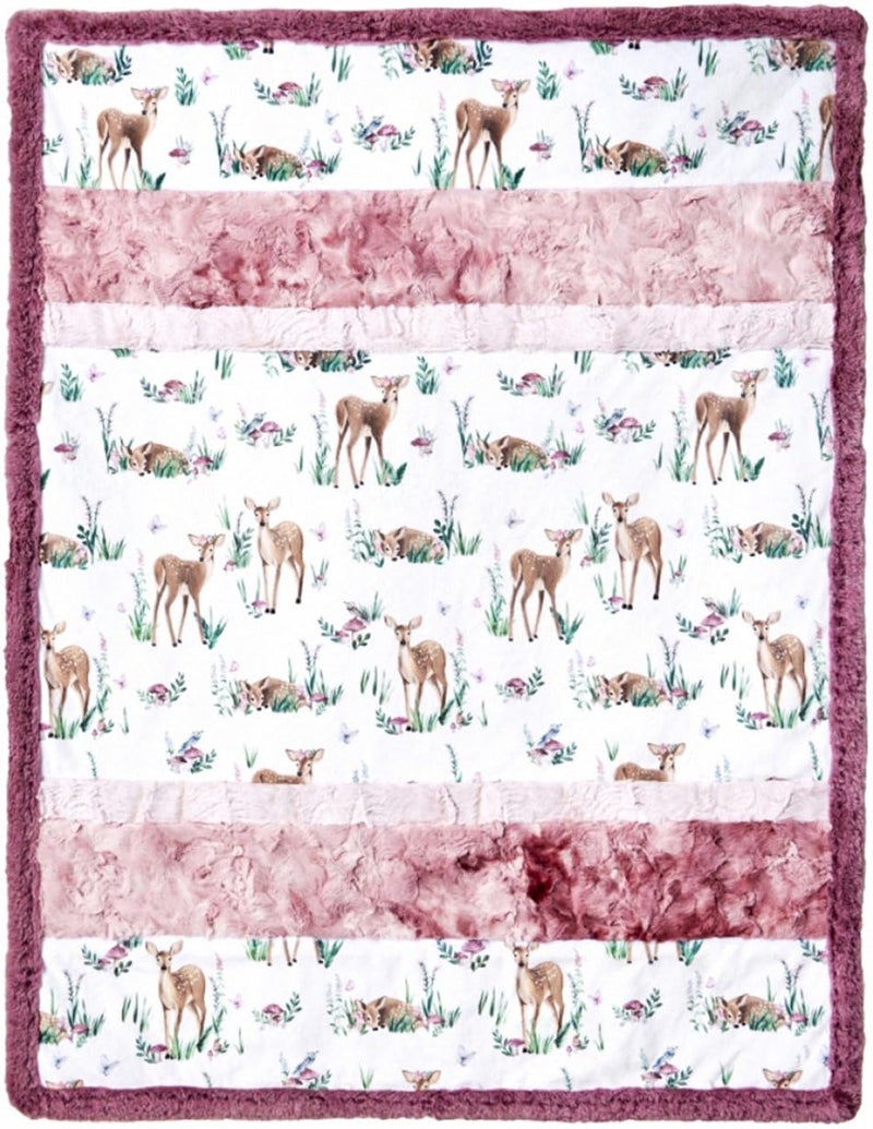 Shannon FABRICS Minky Bambino Love You Deerly Cuddle Kit Quilt Kit - Image 4