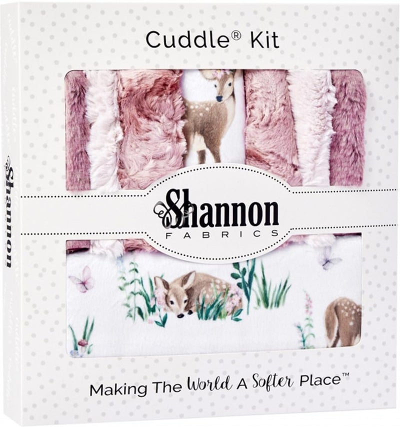 Shannon FABRICS Minky Bambino Love You Deerly Cuddle Kit Quilt Kit - Image 2