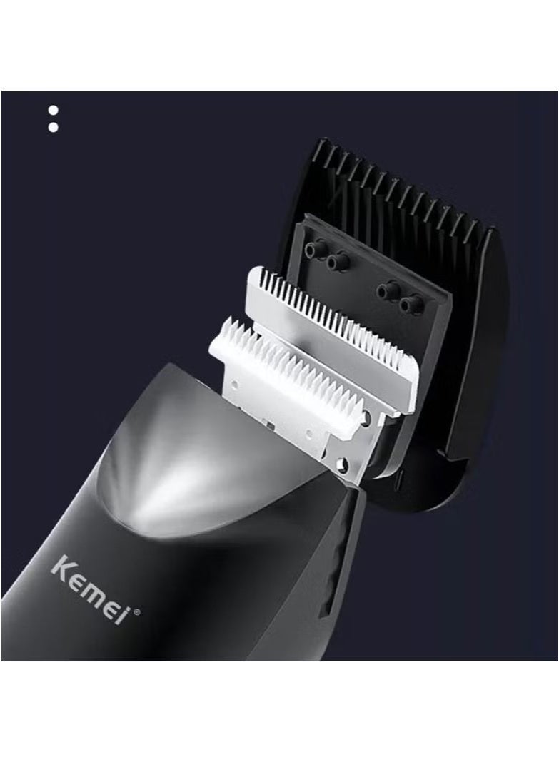 ماكينة تشذيب شعر الجسم الاحترافية KM-1838 - Image 2