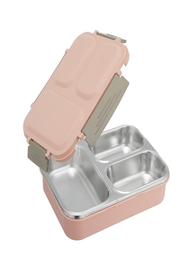 JENSONS Lunch Box for Office Use | Tiffin Box for School & Work | 3-Compartment Stainless Steel Tiffin Box|700ml Leak-Proof Insulated Lunch Boxes for Kids & Adults - Image 2