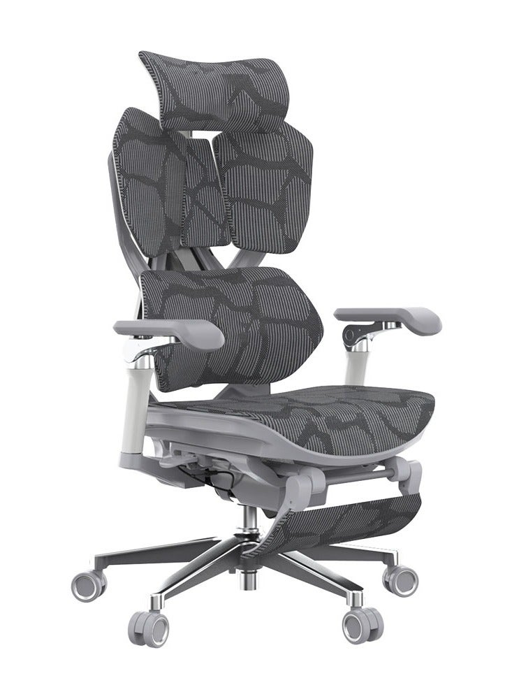 SIHOO Xallking X5PRO-301 high abjustbale gas lifting silla for gamer computer ergonomic chair full mesh chair with footrest - Image 2