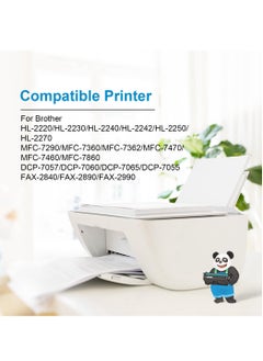 Asta ASTA TN450 TN2280 Compatible Toner For Brother HL-2230 HL-2240 HL-2242 HL-2250 HL-2270 MFC-7290 MFC-7360 MFC-7470 MFC-7460 MFC-7860 DCP-7060 DCP-7065 DCP-7055 FAX-2840 FAX-2890 FAX-2990 TN-450 TN-2280  - Image 2