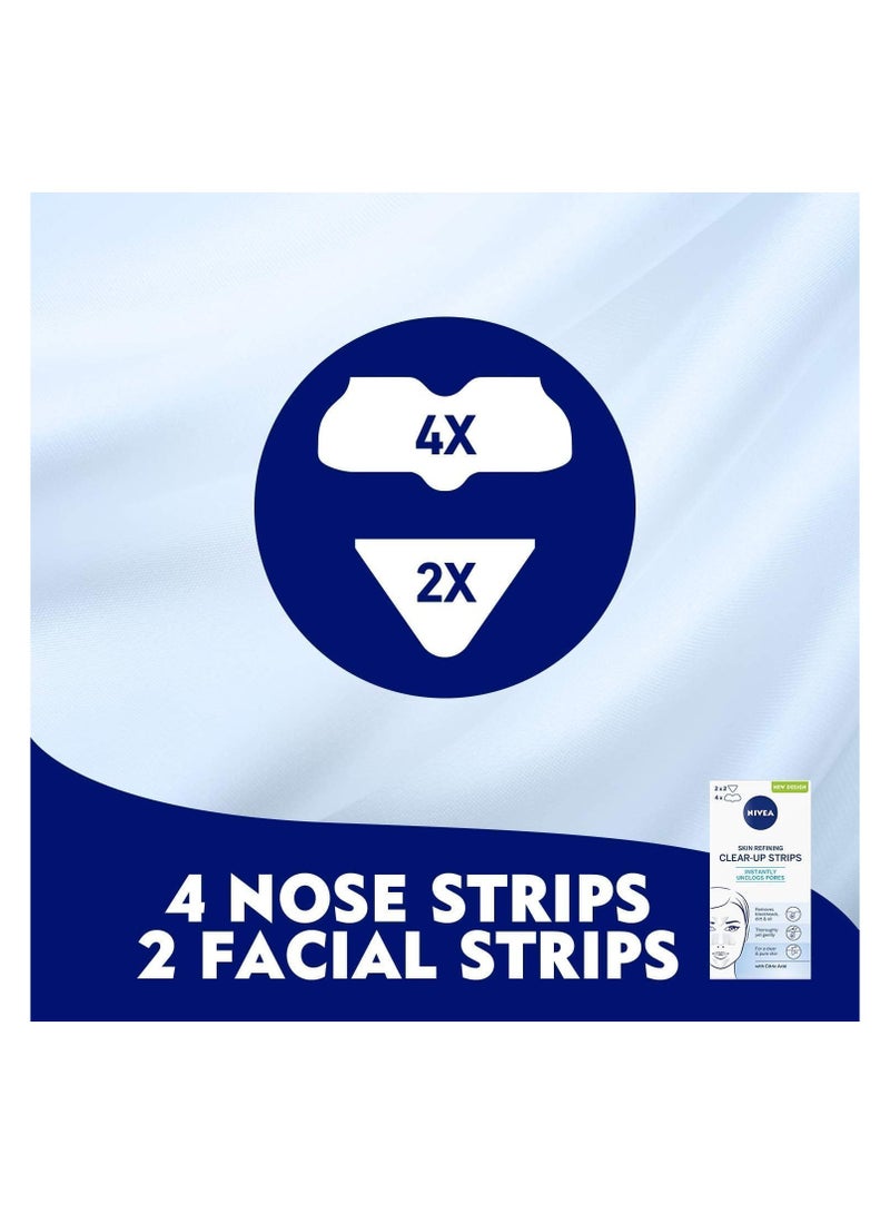 NIVEA Pack of 2. Face Strips, Skin Refining Clear-Up, Citrid Acid - Image 4
