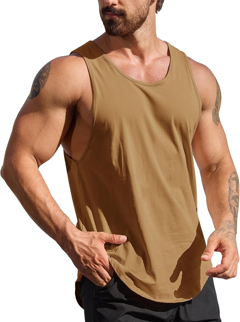 Muscle Killer قمصان بدون أكمام للرجال لتمارين كمال الأجسام واللياقة البدنية، عبوة من 1/2/3 قطع - Image 5