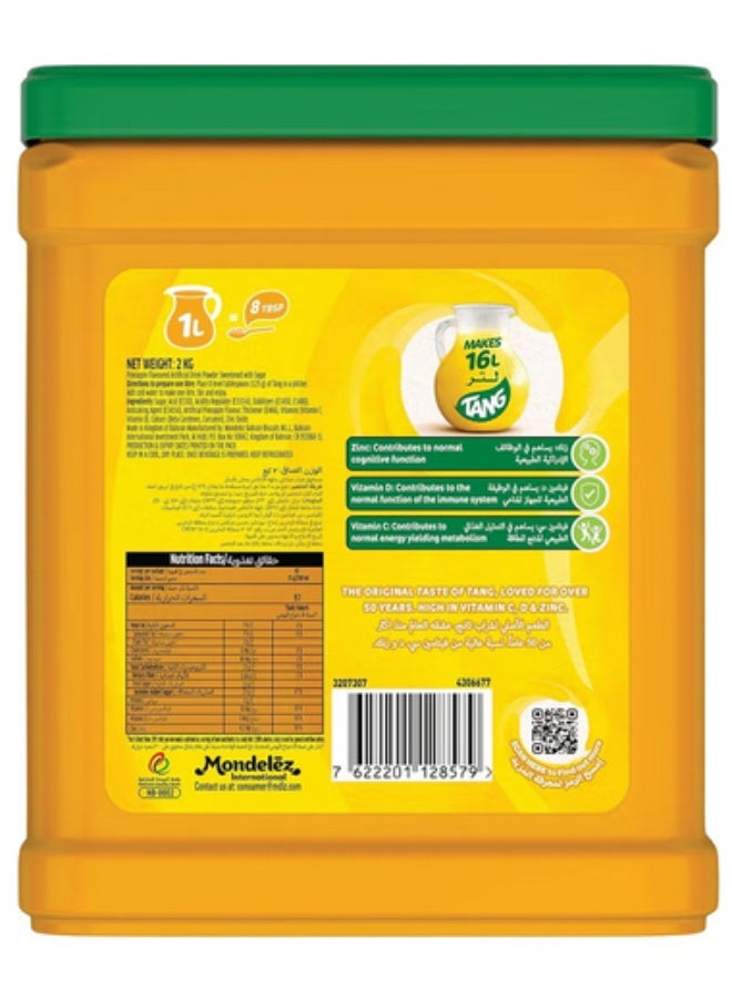 Tang Pineapple Flavoured Instant juice Powder Drink 2kg - Image 3