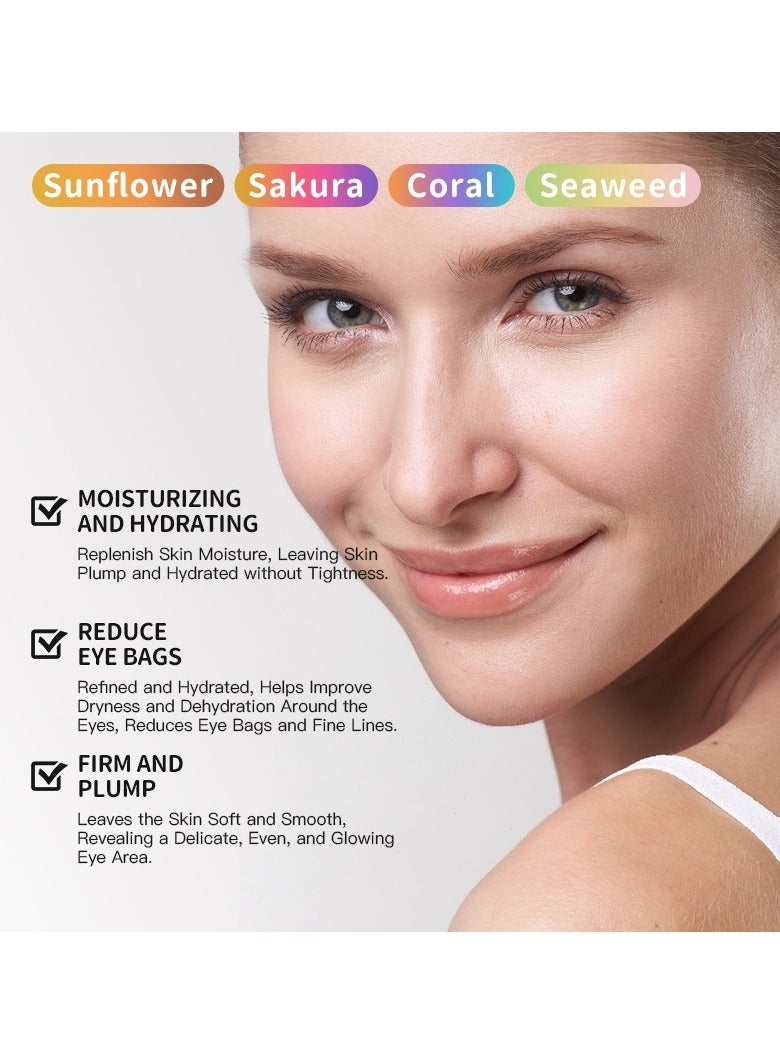 Kormesic 5pcs-عباد الشمس hydrogel قناع العين 7.5g - Image 4