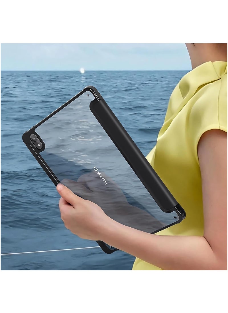 VKL - حافظة Huawei Matepad Air مقاس 11.5 بوصة (2023)، [حامل قلم رصاص مدمج] [تنبيه/نوم تلقائي] غطاء دعامة ذكي رفيع للغاية ثلاثي الطي، مضاد للسقوط لجهاز Matepad Air - Image 1