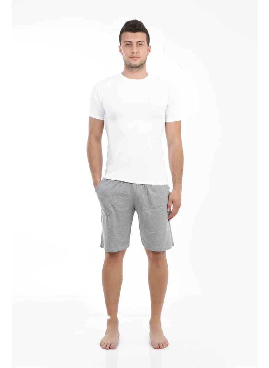 اكبينيز Men's Pocket Cotton Shorts 27210