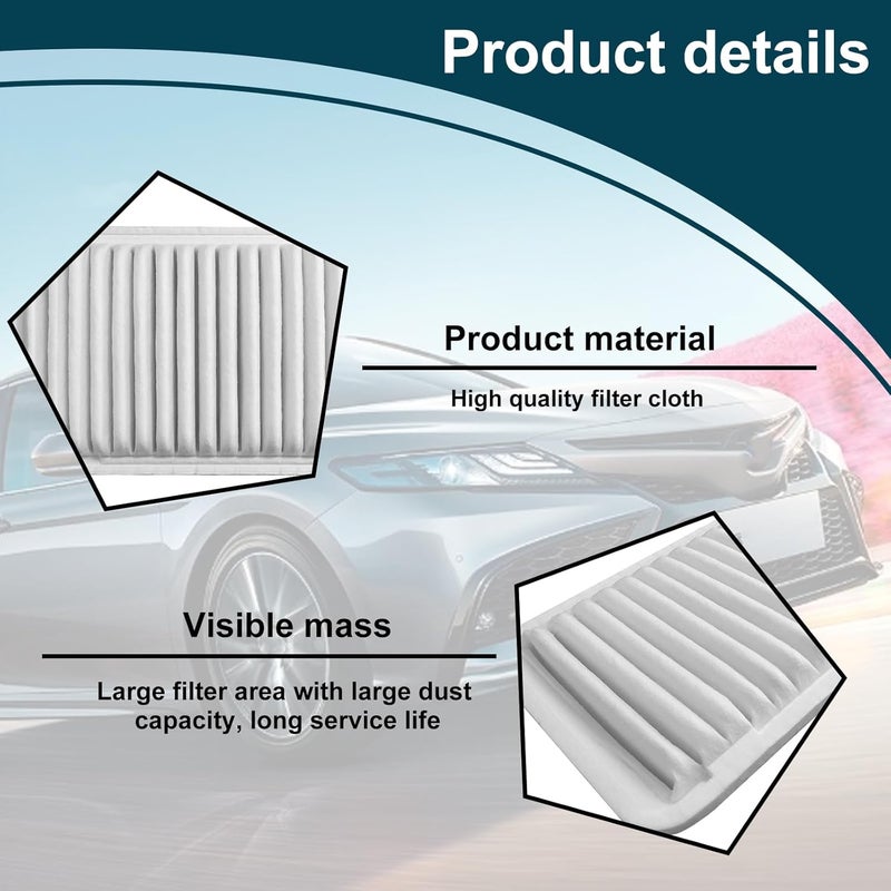 RBOKO GP360 Engine Air Filter for Lexus and Toyota - Image 3