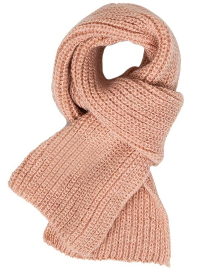 Vikodah Kids Winter Scarf Knitting Acrylic Warm Soft Scarves Neck Protective Accesories for Boys Girls 3-8Y - Image 1