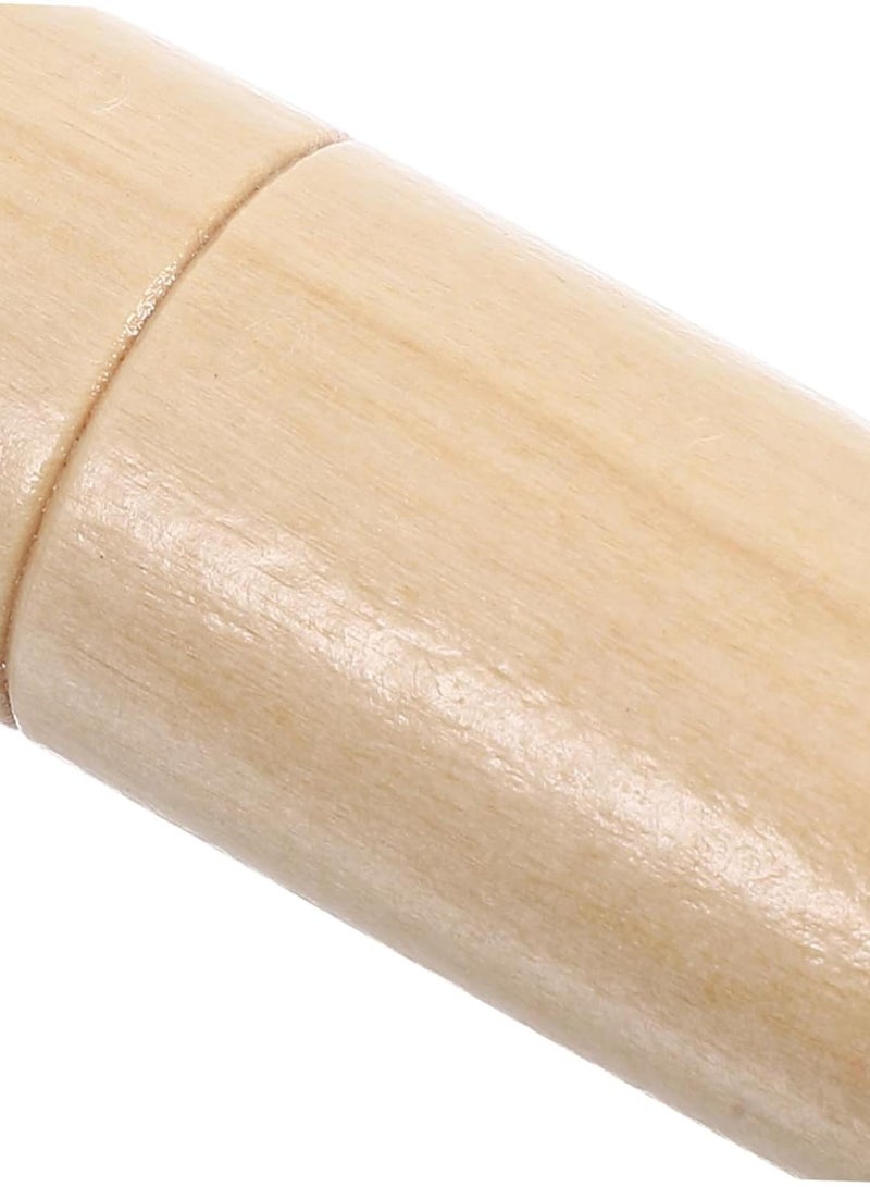 GGOOT 4pcs Wooden Handle Replacement Files for Tools Teapot Brush Handles Hardware Equipment - Image 3