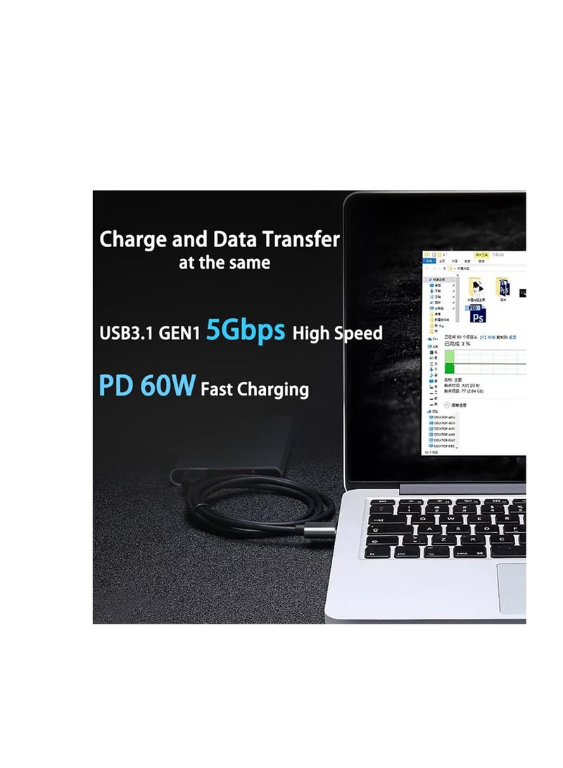 Terabyte USB C to USB C Cable 60W 3Ft (2 Pack), USB 3.1 Gen1 5Gbps Type C Cable,for MacBook Pro,iPad Mini 6/Pro 2020/Air 4,Samsung Galaxy S21,Switch,Pixel,LG - Image 2