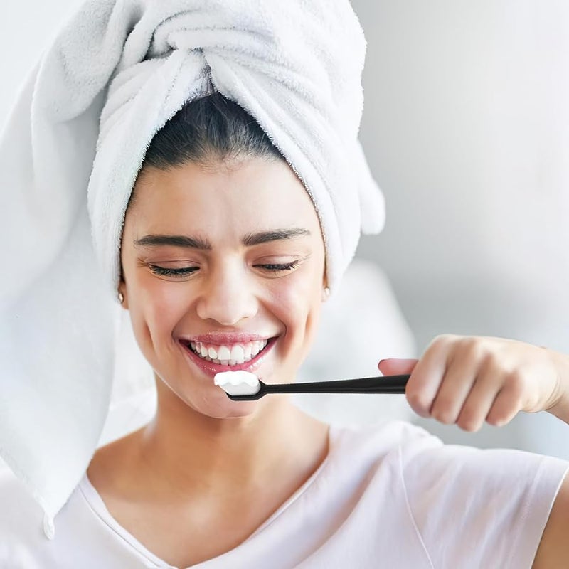 Soft Bristle Toothbrushes For Sensitive Gums 10 Pack Adult Household Teeth Cleaning - Image 5