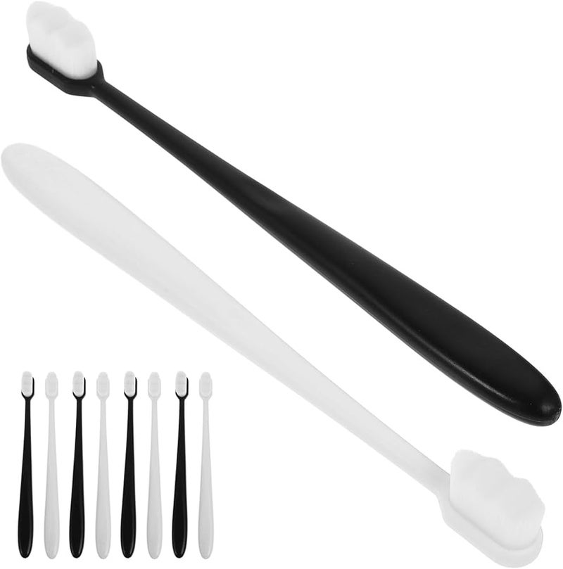 Soft Bristle Toothbrushes For Sensitive Gums 10 Pack Adult Household Teeth Cleaning - Image 1
