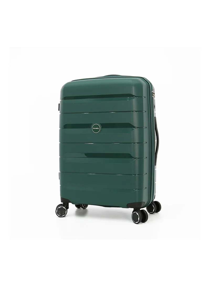 فانكل Hardside Luggage Trolley Bag 4 Pieces Set,Green (BC-12",S-20",M-24",L-28")