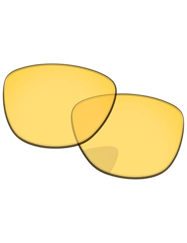 PapaViva Replacement Lenses for Oakley Frogskin OO9013 55mm Sunglass HD Yellow Nonpolarized - Image 1