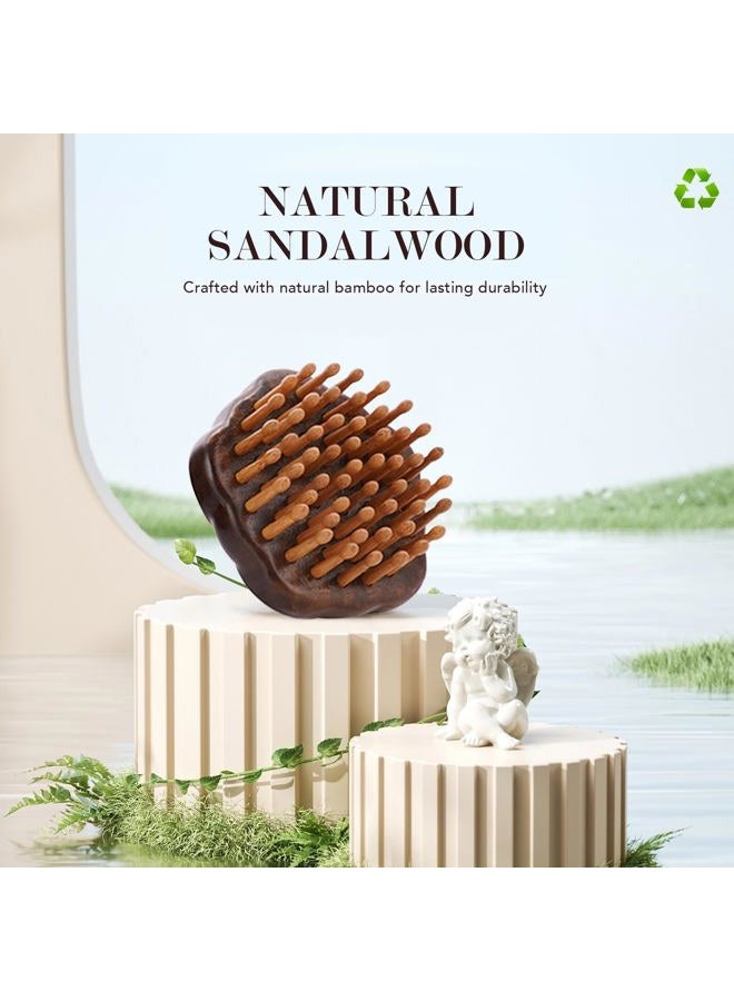 Wooden Comb - Natural Bamboo Comb for Hair Growth Ideal for Healthy Scalp & Hair Care Routine - Image 4