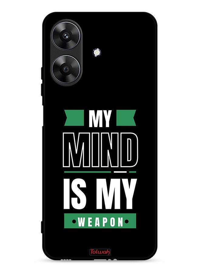 Tolwak Realme Note 60 4G Protective Case Cover My Mind Is My - Image 1