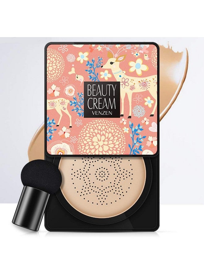 VENZEN Beauty Cream Clear Cover Natural Make Up Nourish Moisturizes Protection Professional Skin Care 2 Colors (01) - Image 1