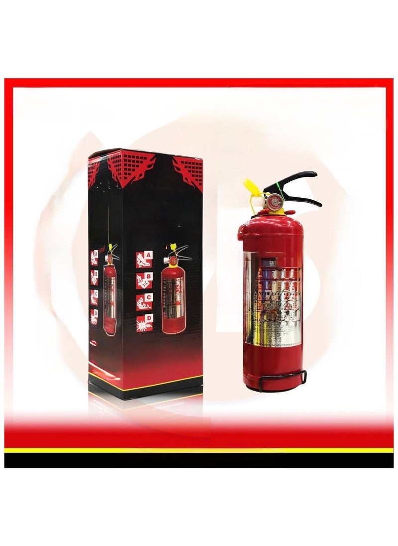 SHEZA STAR Fire Extinguisher with Wall Mount, 2kg Capacity, Portable Safety, Red  - Image 3
