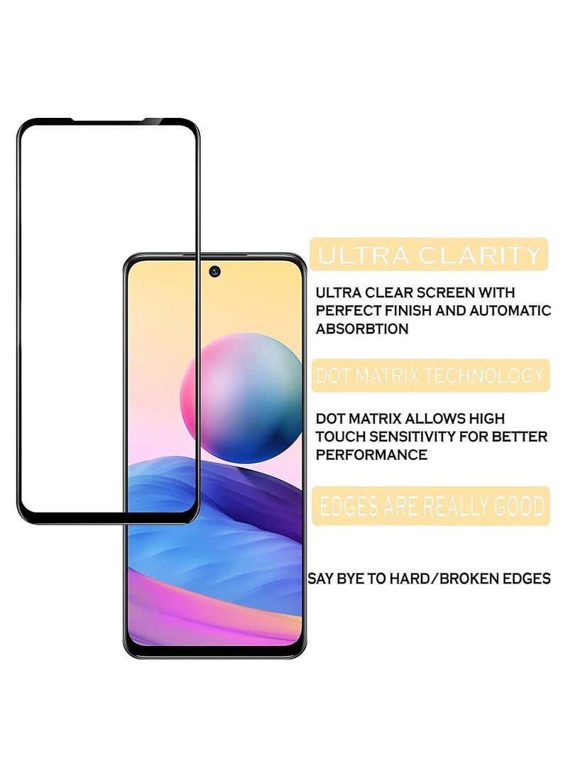 Raxoom Glass for Sam Galaxy A73 5G / M52 5G / A71 / M51 / S10 Lite/Note 10 Lite Screen Protector Glass Full Glue Edge-to-Edge Protector - Image 3