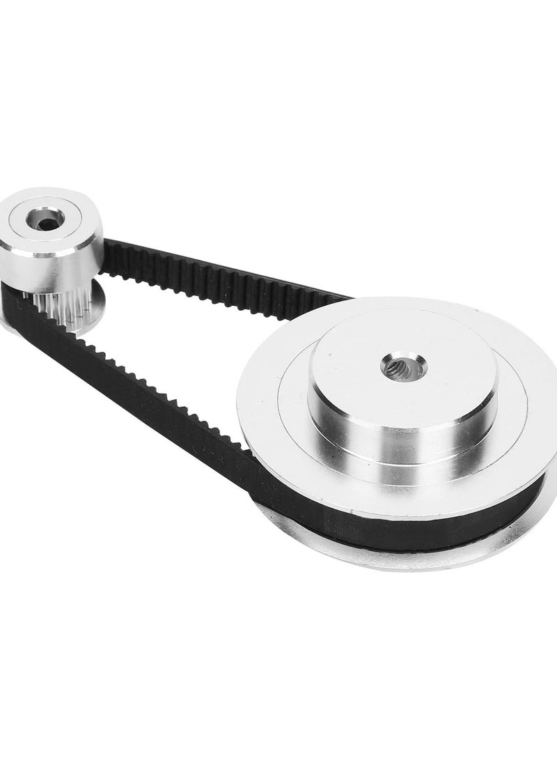 GGOOT 20 Teeth 60 Teeth Synchronous Pulley for 3D Printer, Step Synchronization Wheel Kit for 6mm Timing Belts, Suitable for Milling Machine Drilling Machine  - Image 1