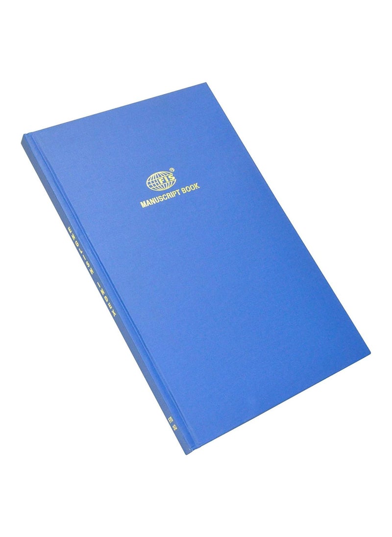 FIS Manuscript Books, 8 mm Single Ruled, 144 Sheets, 3 Quire with English Index, F/S (210 x 330 mm) Size - FSMNFS3QIE