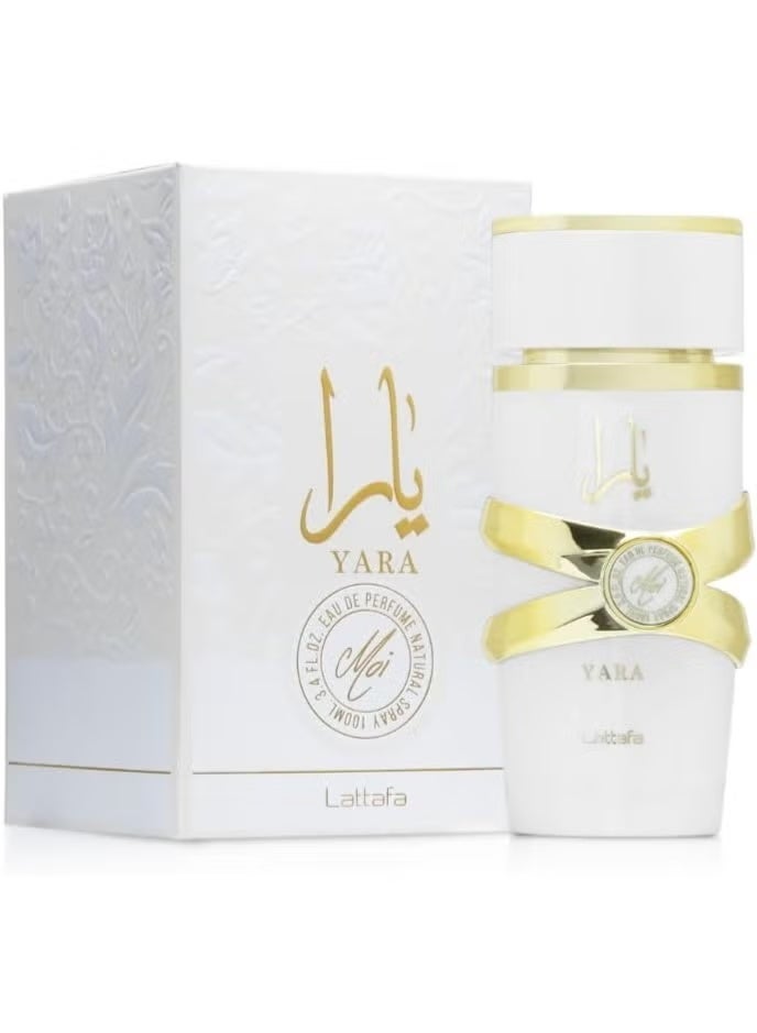 Lattafa white Lattafa Yara Moi For Women Eau De Parfum - 100ML - Image 2