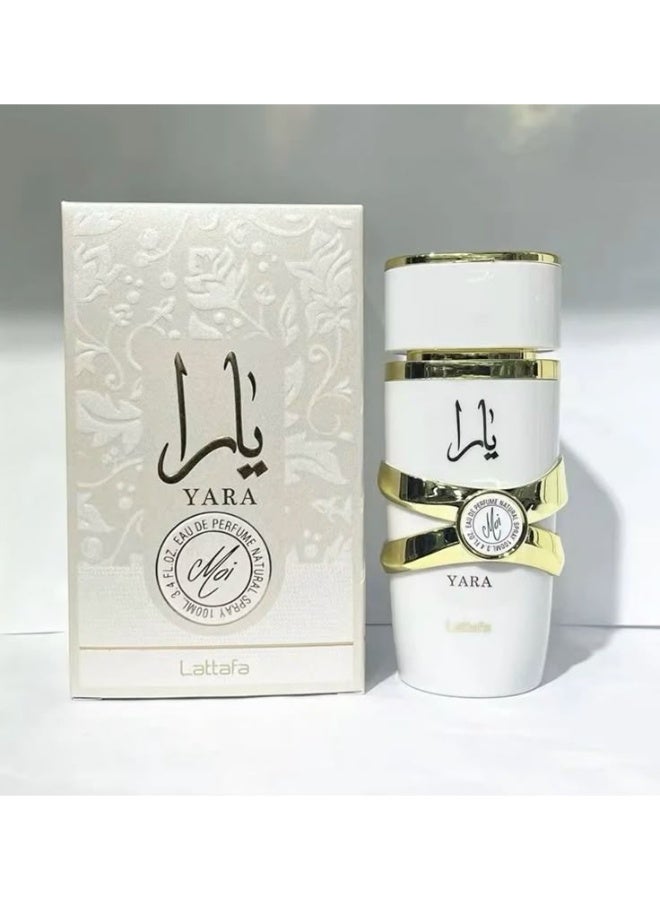 Lattafa white Lattafa Yara Moi For Women Eau De Parfum - 100ML - Image 3
