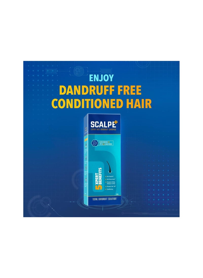 Entirety - Entirety Scalpe Expert Anti Dandruff Shampoo (75ml) -Pack of 2 - Image 1