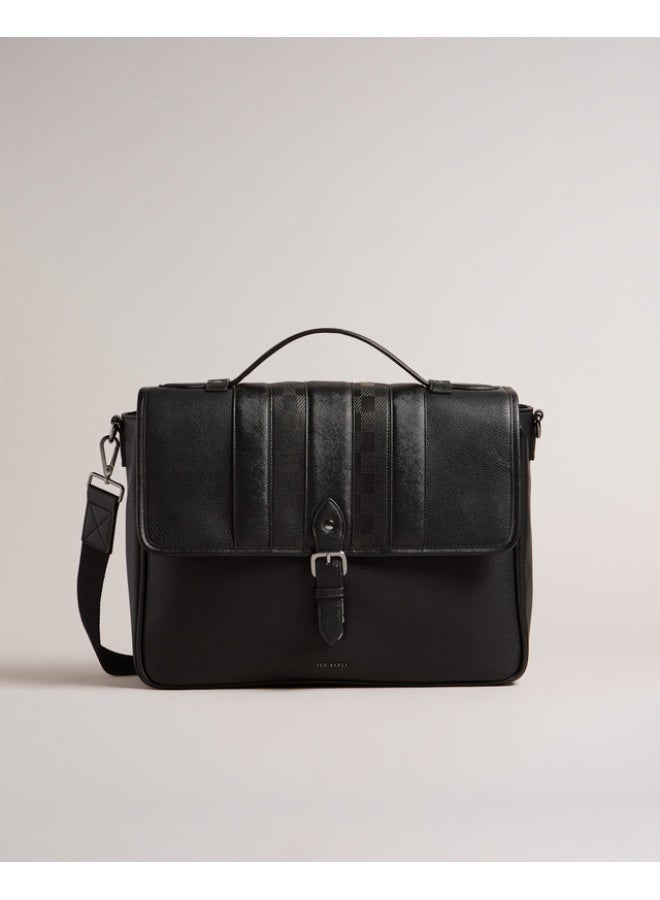 Ted Baker House Check PU Satchel - Image 1