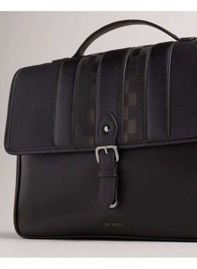 Ted Baker House Check PU Satchel - Image 2