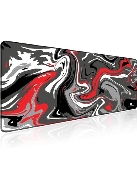Extend Large Gaming Mouse Pad Anti-Skid Mousepad Large Keyboard Mouse Pad Desk Mat with Stitched Edges 800 * 300 * 3mm