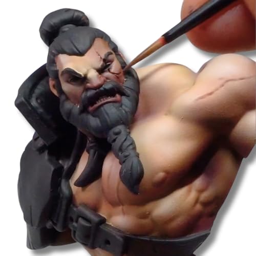 Vallejo - Face Painting Set | Game Air | Fantasy Color Series Miniature Model Kit to Create Realistic Tones and a Professional Approach | 8 Bottles x 18 ml. (0.60 fl.oz) - Image 4