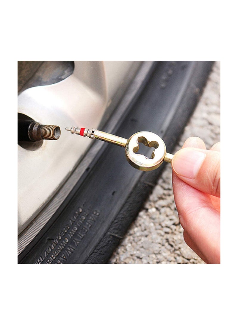 DeloPik 100pcs Car Truck Tire Tyre Stem Core Part Standard Tire Valve Core Tyre Valve Stem Core for Car Auto - Image 5