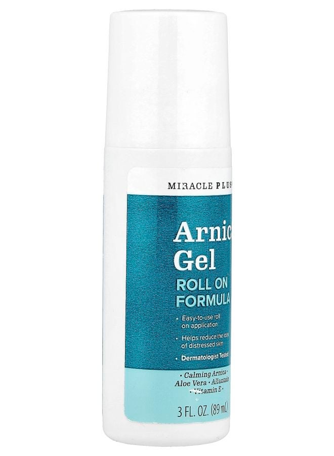 miracle plus Arnica Gel Roll on Formula 3 fl oz (89 ml) - Image 2
