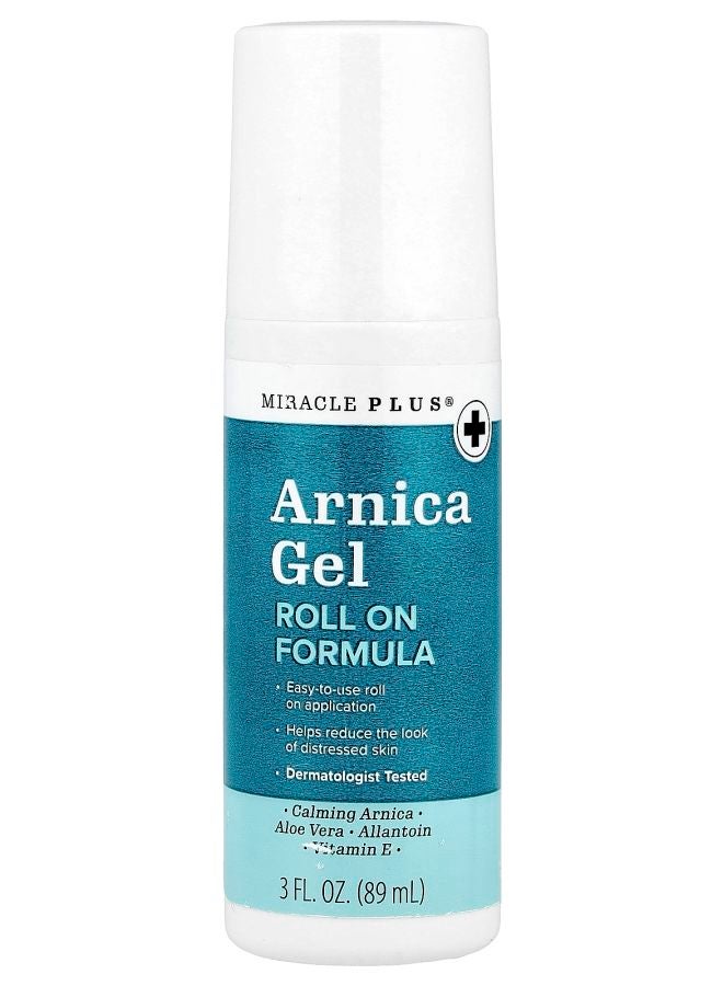 miracle plus Arnica Gel Roll on Formula 3 fl oz (89 ml) - Image 1