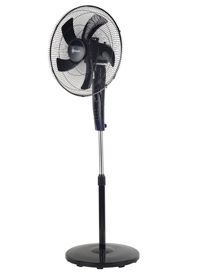 بنجوين Cool spin stand fan 5 blades 18 inch black 75 watt, Turbo Copper Motor 75 W Cool spin Multicolour - Image 2