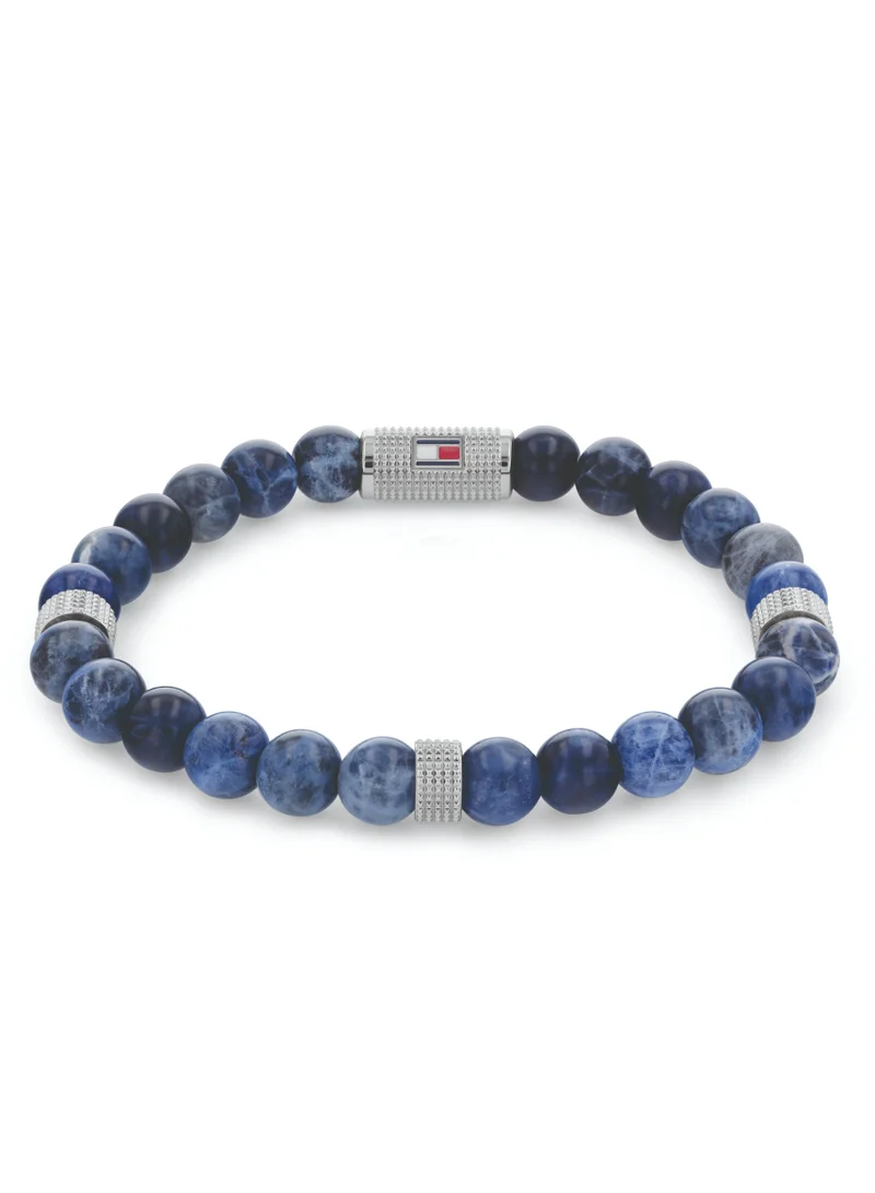 تومي هيلفيغر Tommy Hilfiger Men's Multicolor Stone Bracelet - 2790436