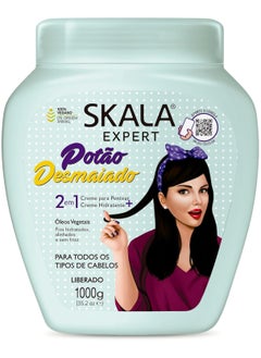 SKALA Skala Expert Potão Desmaiado Hair Treatment Cream – 1000g / 35.2 oz | Intense Moisturizing & Hair Smoothing Mask for Frizz Control & Shine – Vegan Formula – Sulfate & Silicone Free  - Image 1